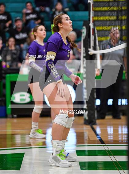 Thumbnail 2 in D'Hanis vs Round Top-Carmine (UIL Volleyball 1A Region III Semifinal) photogallery.
