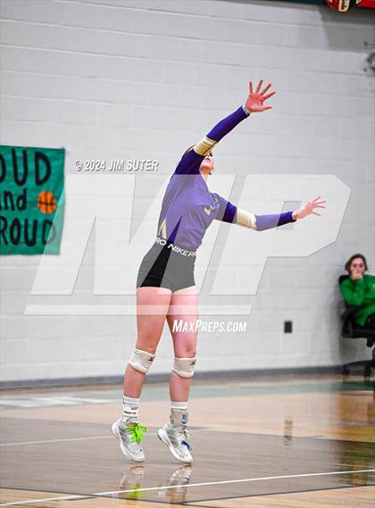 Thumbnail 1 in D'Hanis vs Round Top-Carmine (UIL Volleyball 1A Region III Semifinal) photogallery.