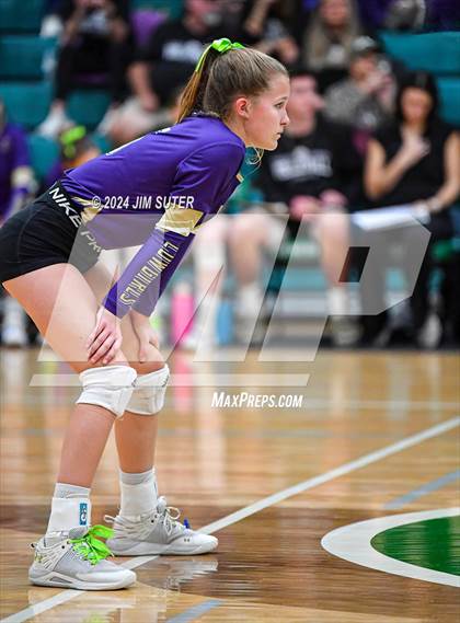 Thumbnail 1 in D'Hanis vs Round Top-Carmine (UIL Volleyball 1A Region III Semifinal) photogallery.