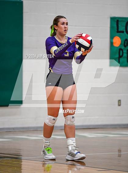 Thumbnail 1 in D'Hanis vs Round Top-Carmine (UIL Volleyball 1A Region III Semifinal) photogallery.