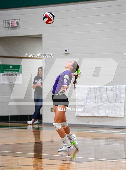 Thumbnail 1 in D'Hanis vs Round Top-Carmine (UIL Volleyball 1A Region III Semifinal) photogallery.