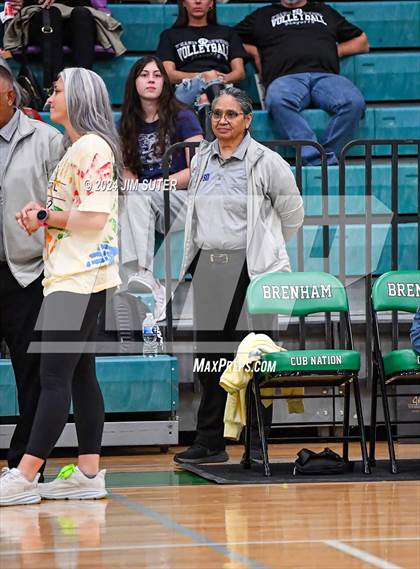 Thumbnail 2 in D'Hanis vs Round Top-Carmine (UIL Volleyball 1A Region III Semifinal) photogallery.