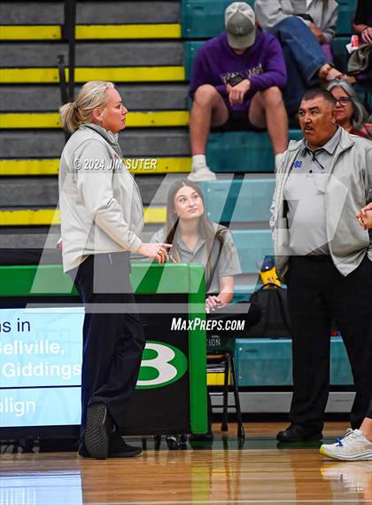 Thumbnail 1 in D'Hanis vs Round Top-Carmine (UIL Volleyball 1A Region III Semifinal) photogallery.