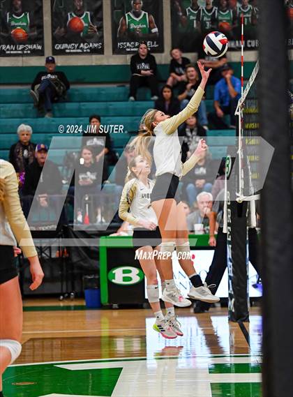 Thumbnail 2 in D'Hanis vs Round Top-Carmine (UIL Volleyball 1A Region III Semifinal) photogallery.