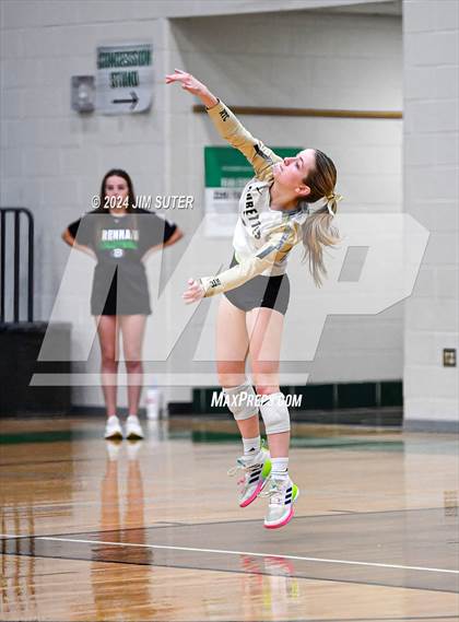 Thumbnail 1 in D'Hanis vs Round Top-Carmine (UIL Volleyball 1A Region III Semifinal) photogallery.