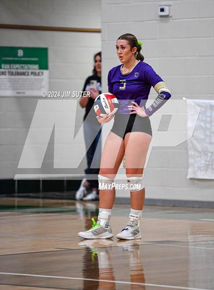 Thumbnail 1 in D'Hanis vs Round Top-Carmine (UIL Volleyball 1A Region III Semifinal) photogallery.