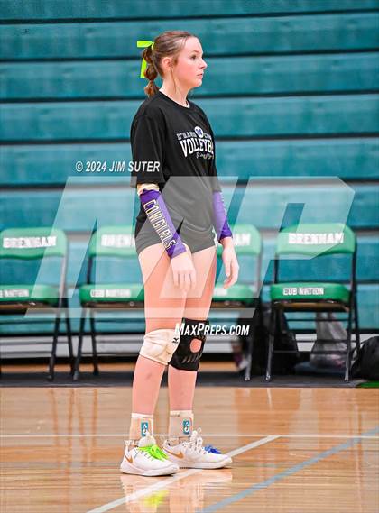 Thumbnail 1 in D'Hanis vs Round Top-Carmine (UIL Volleyball 1A Region III Semifinal) photogallery.