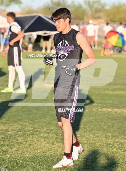 Thumbnail 2 in Benjamin Franklin vs. North Canyon (O'Connor 7 on 7 -  Saturday Night Lights) photogallery.