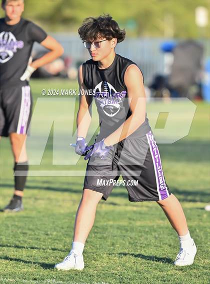 Thumbnail 2 in Benjamin Franklin vs. North Canyon (O'Connor 7 on 7 -  Saturday Night Lights) photogallery.