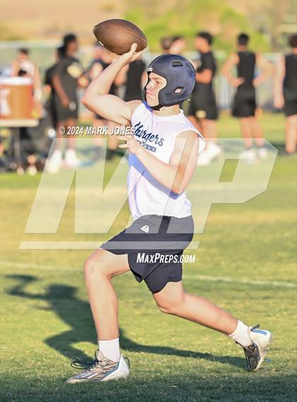 Thumbnail 2 in Benjamin Franklin vs. North Canyon (O'Connor 7 on 7 -  Saturday Night Lights) photogallery.
