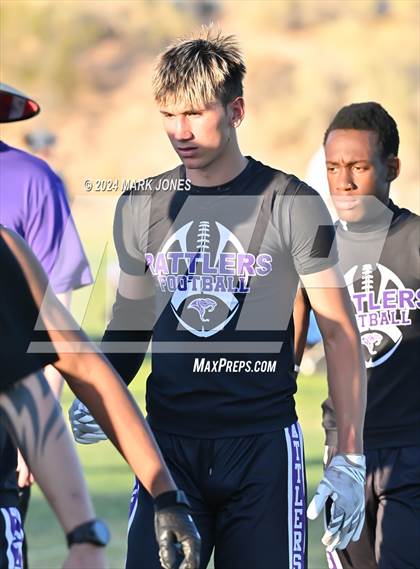Thumbnail 1 in Benjamin Franklin vs. North Canyon (O'Connor 7 on 7 -  Saturday Night Lights) photogallery.