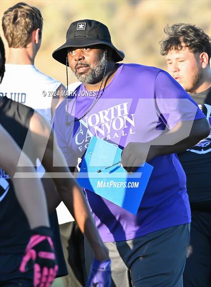 Thumbnail 2 in Benjamin Franklin vs. North Canyon (O'Connor 7 on 7 -  Saturday Night Lights) photogallery.
