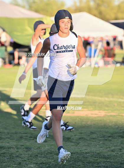 Thumbnail 1 in Benjamin Franklin vs. North Canyon (O'Connor 7 on 7 -  Saturday Night Lights) photogallery.