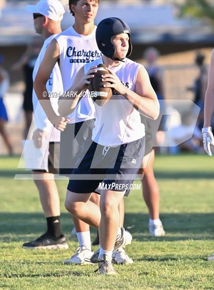 Thumbnail 2 in Benjamin Franklin vs. North Canyon (O'Connor 7 on 7 -  Saturday Night Lights) photogallery.