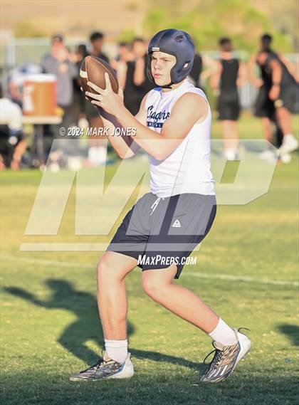 Thumbnail 1 in Benjamin Franklin vs. North Canyon (O'Connor 7 on 7 -  Saturday Night Lights) photogallery.