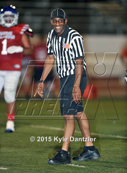 Thumbnail 3 in 2015 Native All Star Football Classic (Red Hawks vs. Blue Eagles) photogallery.