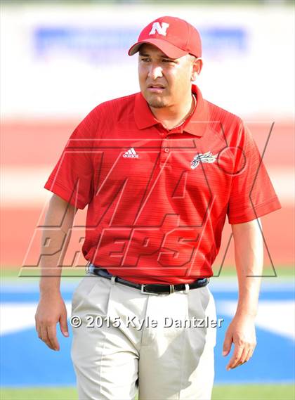 Thumbnail 2 in 2015 Native All Star Football Classic (Red Hawks vs. Blue Eagles) photogallery.