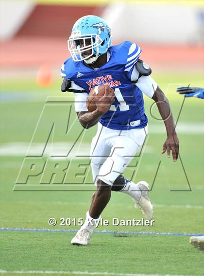 Thumbnail 1 in 2015 Native All Star Football Classic (Red Hawks vs. Blue Eagles) photogallery.