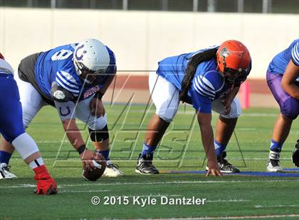 Thumbnail 3 in 2015 Native All Star Football Classic (Red Hawks vs. Blue Eagles) photogallery.