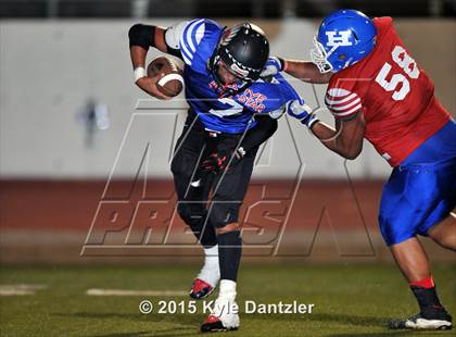 Thumbnail 1 in 2015 Native All Star Football Classic (Red Hawks vs. Blue Eagles) photogallery.