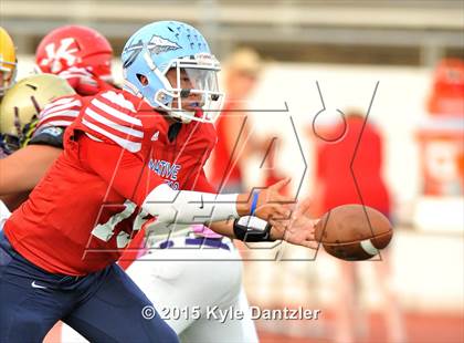 Thumbnail 1 in 2015 Native All Star Football Classic (Red Hawks vs. Blue Eagles) photogallery.