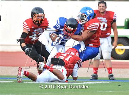 Thumbnail 1 in 2015 Native All Star Football Classic (Red Hawks vs. Blue Eagles) photogallery.