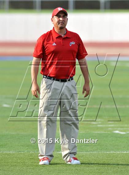 Thumbnail 3 in 2015 Native All Star Football Classic (Red Hawks vs. Blue Eagles) photogallery.