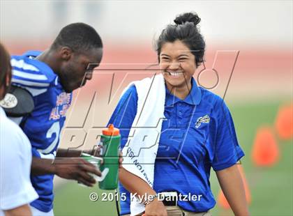 Thumbnail 1 in 2015 Native All Star Football Classic (Red Hawks vs. Blue Eagles) photogallery.