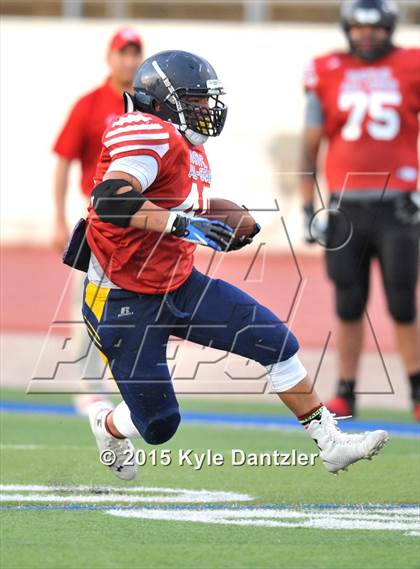 Thumbnail 1 in 2015 Native All Star Football Classic (Red Hawks vs. Blue Eagles) photogallery.