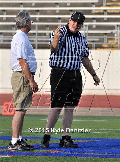 Thumbnail 2 in 2015 Native All Star Football Classic (Red Hawks vs. Blue Eagles) photogallery.