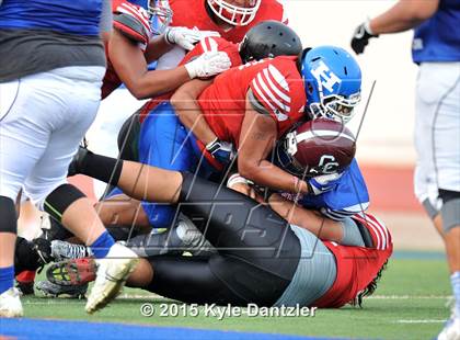 Thumbnail 2 in 2015 Native All Star Football Classic (Red Hawks vs. Blue Eagles) photogallery.