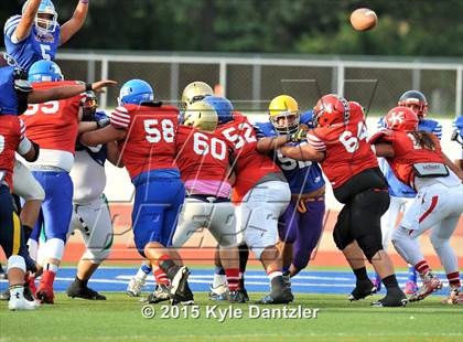 Thumbnail 1 in 2015 Native All Star Football Classic (Red Hawks vs. Blue Eagles) photogallery.