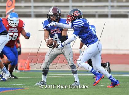 Thumbnail 1 in 2015 Native All Star Football Classic (Red Hawks vs. Blue Eagles) photogallery.