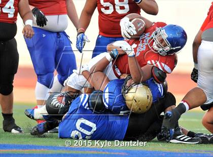 Thumbnail 3 in 2015 Native All Star Football Classic (Red Hawks vs. Blue Eagles) photogallery.