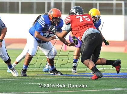 Thumbnail 1 in 2015 Native All Star Football Classic (Red Hawks vs. Blue Eagles) photogallery.