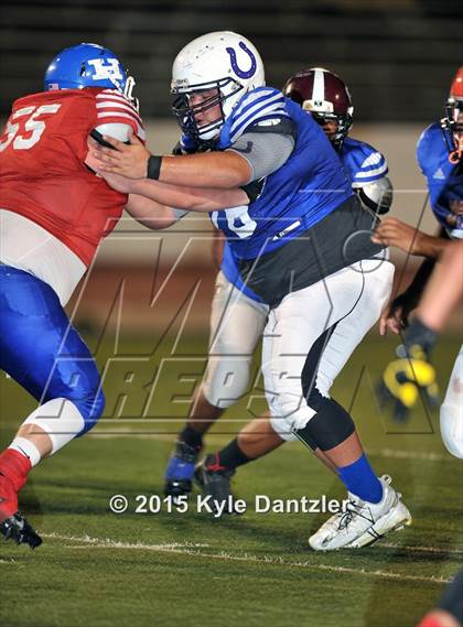 Thumbnail 2 in 2015 Native All Star Football Classic (Red Hawks vs. Blue Eagles) photogallery.