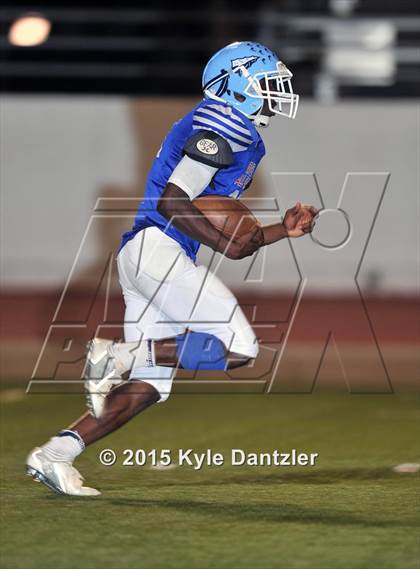 Thumbnail 2 in 2015 Native All Star Football Classic (Red Hawks vs. Blue Eagles) photogallery.