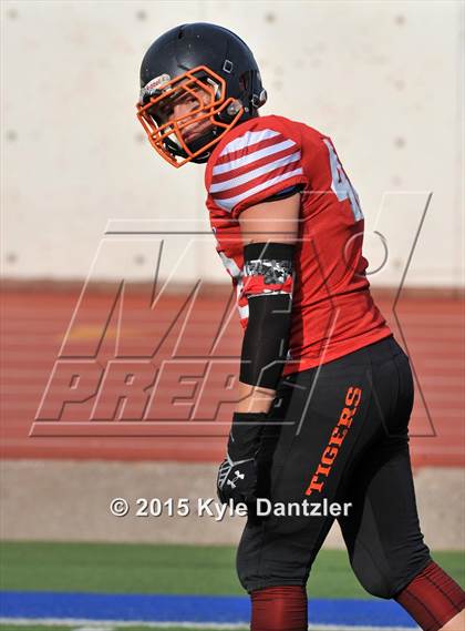 Thumbnail 3 in 2015 Native All Star Football Classic (Red Hawks vs. Blue Eagles) photogallery.