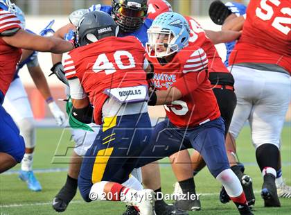 Thumbnail 1 in 2015 Native All Star Football Classic (Red Hawks vs. Blue Eagles) photogallery.