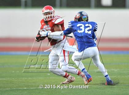 Thumbnail 1 in 2015 Native All Star Football Classic (Red Hawks vs. Blue Eagles) photogallery.