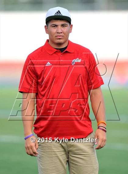 Thumbnail 3 in 2015 Native All Star Football Classic (Red Hawks vs. Blue Eagles) photogallery.