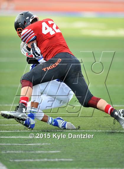 Thumbnail 3 in 2015 Native All Star Football Classic (Red Hawks vs. Blue Eagles) photogallery.