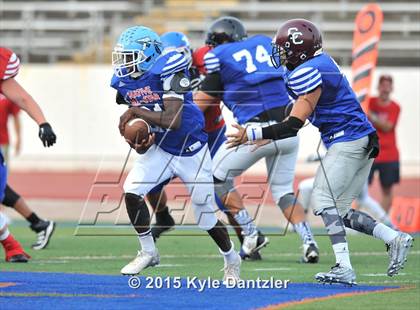 Thumbnail 1 in 2015 Native All Star Football Classic (Red Hawks vs. Blue Eagles) photogallery.