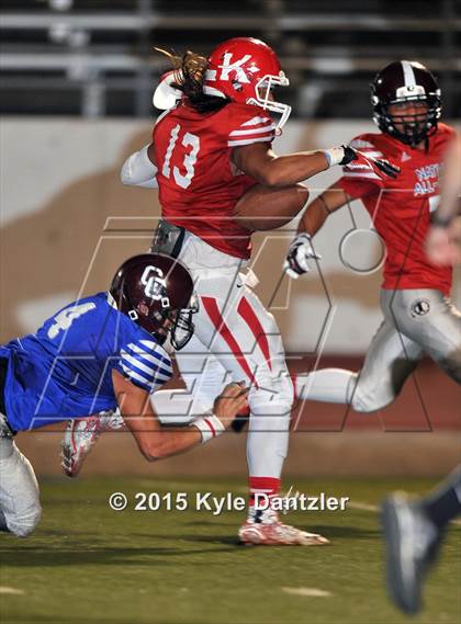 Thumbnail 2 in 2015 Native All Star Football Classic (Red Hawks vs. Blue Eagles) photogallery.