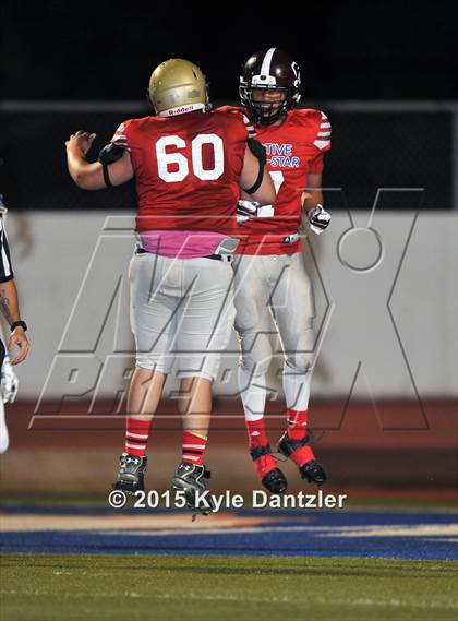 Thumbnail 1 in 2015 Native All Star Football Classic (Red Hawks vs. Blue Eagles) photogallery.