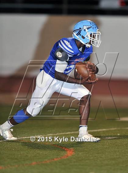 Thumbnail 1 in 2015 Native All Star Football Classic (Red Hawks vs. Blue Eagles) photogallery.