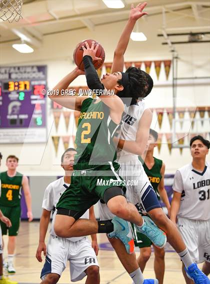 Thumbnail 1 in Capuchino vs. Elsie Allen (1st Annual Trojan Classic) photogallery.
