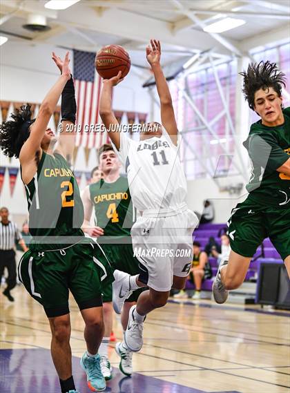 Thumbnail 3 in Capuchino vs. Elsie Allen (1st Annual Trojan Classic) photogallery.