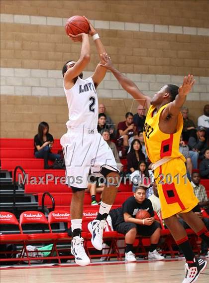 Thumbnail 1 in Dominguez vs. Loyola (Pacific Shores Tournament) photogallery.