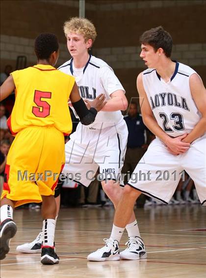 Thumbnail 1 in Dominguez vs. Loyola (Pacific Shores Tournament) photogallery.